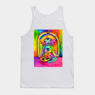 Rainbow Meditation Tank Top